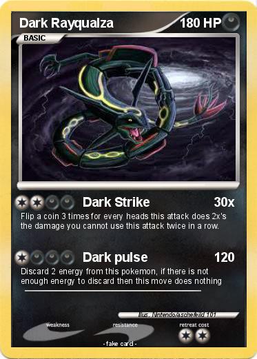 Pokemon Dark Rayqualza