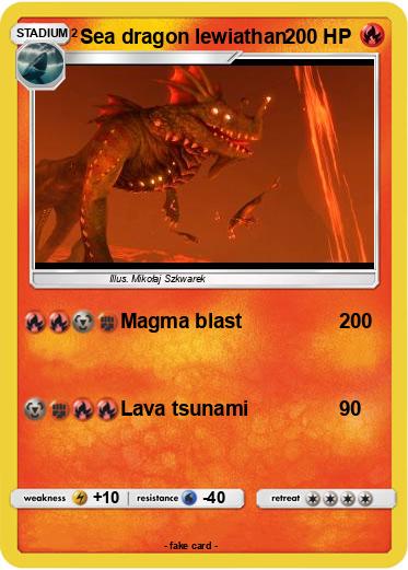 Pokemon Sea dragon lewiathan