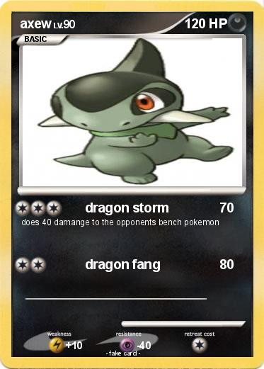 Pokemon axew
