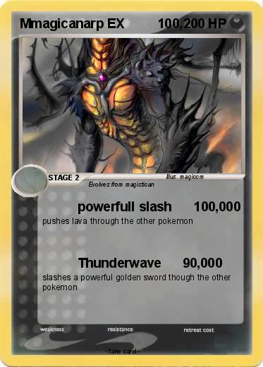 Pokemon Mmagicanarp EX         100,