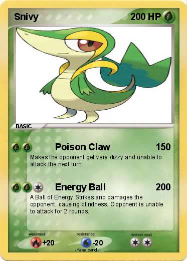 Pokemon Snivy