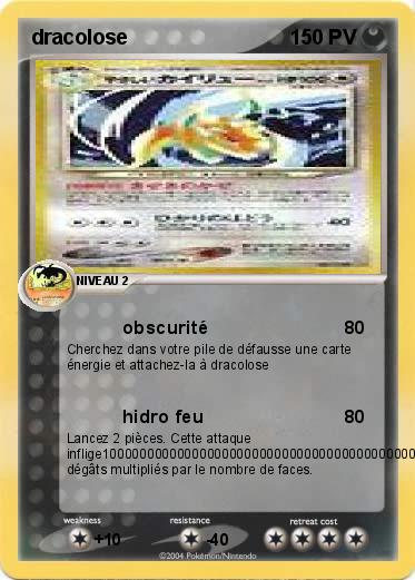 Pokemon dracolose