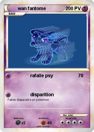 Pokemon wan fantome