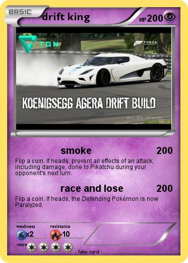 Pokemon drift king