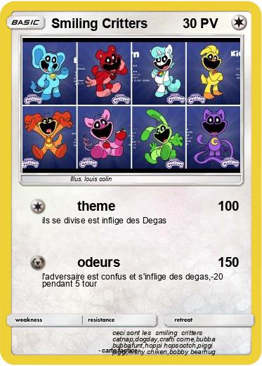 Pokemon Smiling Critters