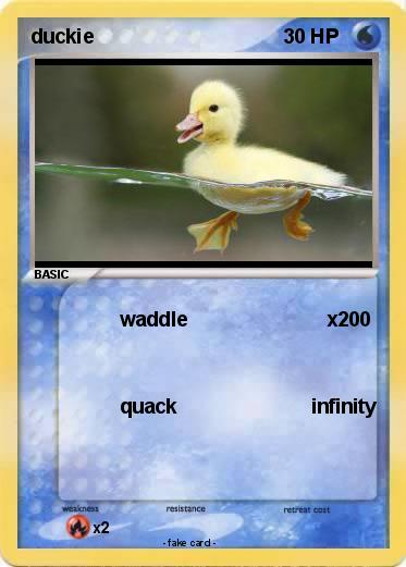 Pokemon duckie