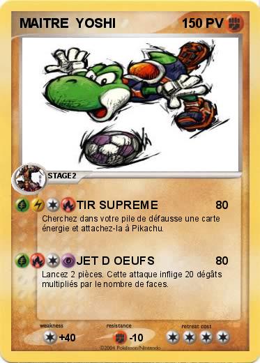 Pokemon MAITRE  YOSHI