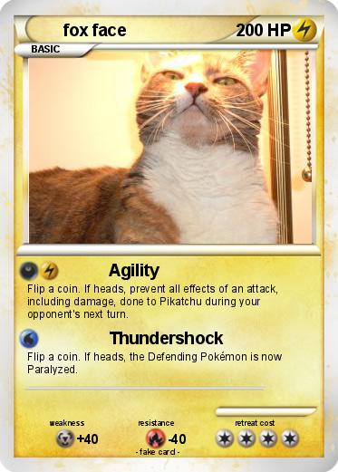 Pokemon fox face
