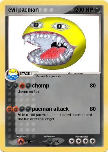 Pokemon evil pacman