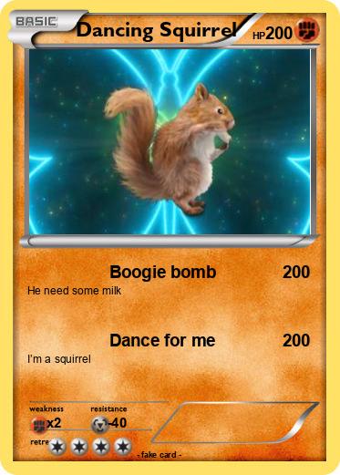 Pokemon Dancing Squirrel