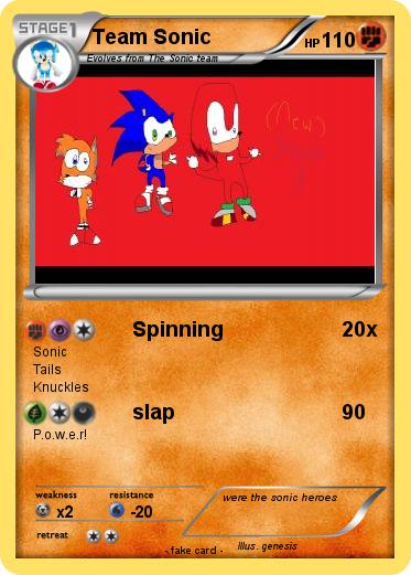 Pokemon Team Sonic