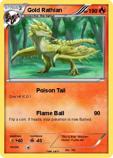 Pokemon Gold Rathian