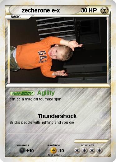 Pokemon zecherone e-x