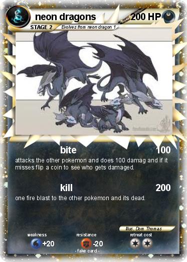 Pokemon neon dragons