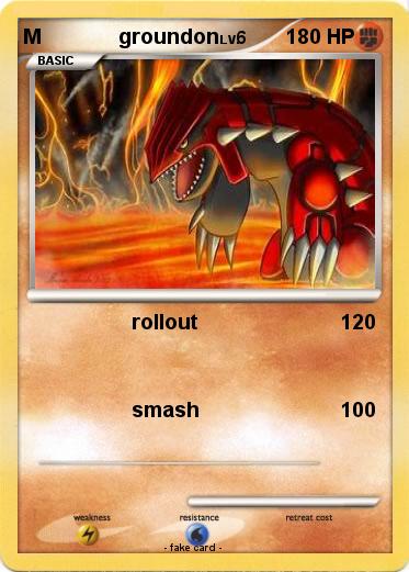 Pokemon M              groundon