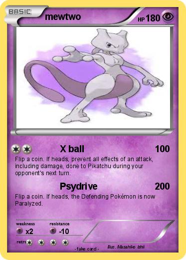 Pokemon mewtwo