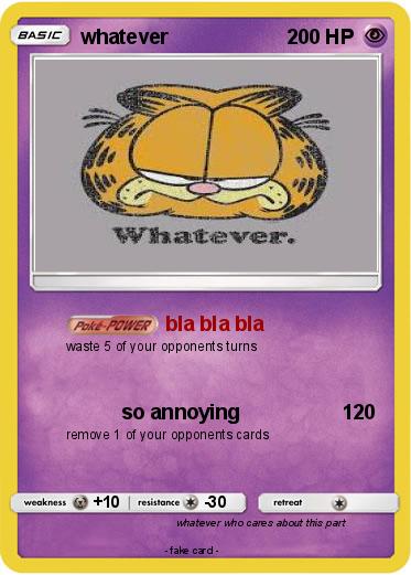 Pokemon whatever