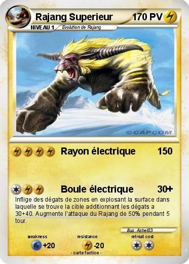Pokemon Rajang Superieur