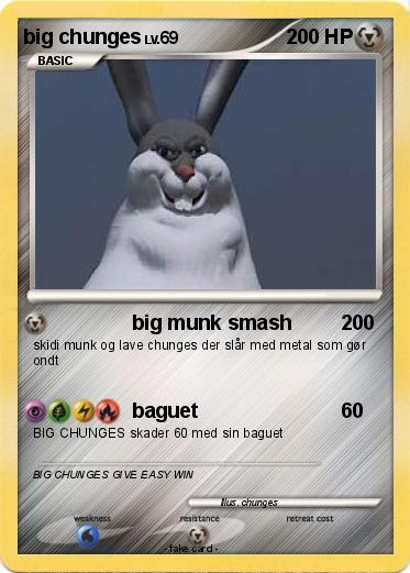 Pokemon big chunges