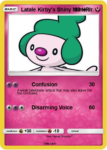 Pokemon Latale Kirby's Shiny Mime Jr.