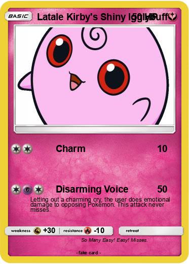 Pokemon Latale Kirby's Shiny Igglybuff