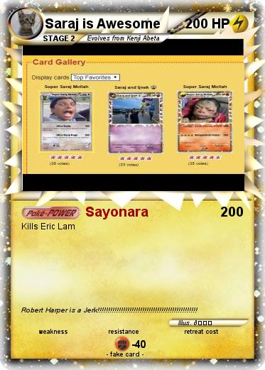Pokemon Saraj is Awesome