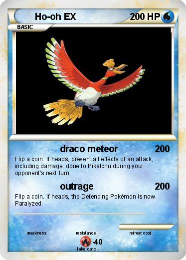 Pokemon Ho-oh EX