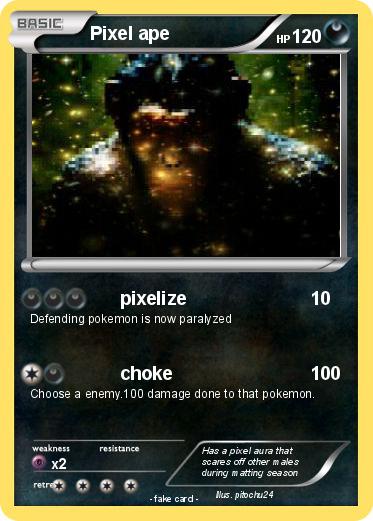 Pokemon Pixel ape
