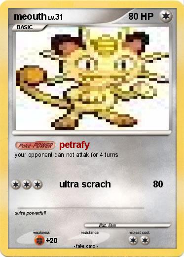 Pokemon meouth