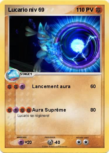 Pokemon Lucario niv 69 