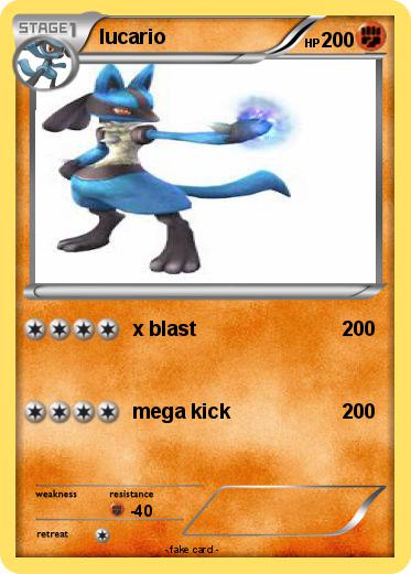 Pokemon lucario