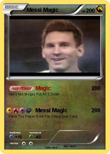 Pokemon Messi Magic