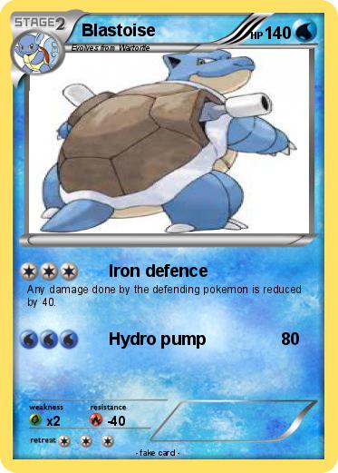 Pokemon Blastoise
