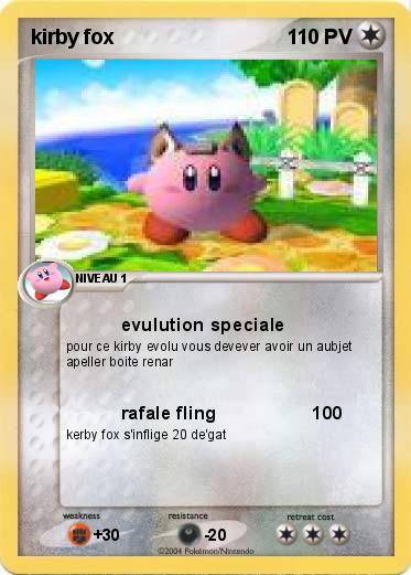 Pokemon kirby fox