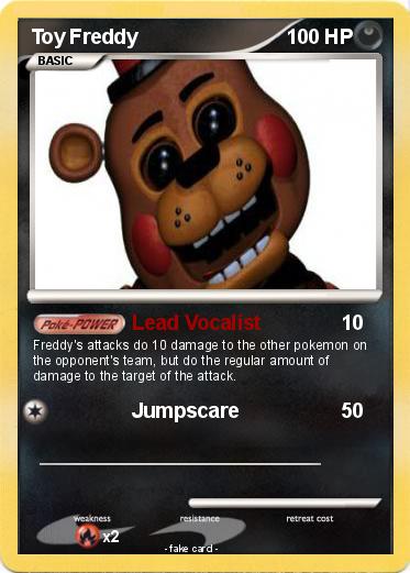 Pokemon Toy Freddy