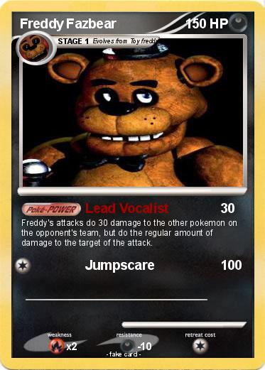 Pokemon Freddy Fazbear