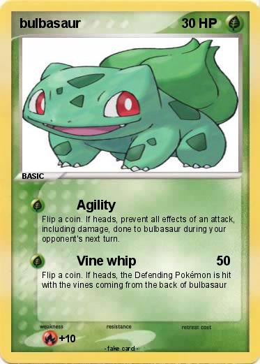 Pokemon bulbasaur