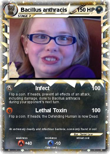 Pokemon Bacillus anthracis