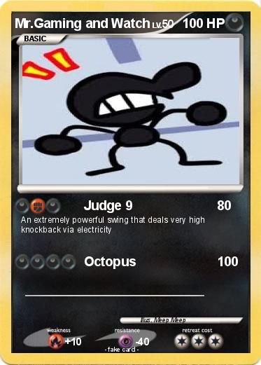 Pokemon Mr.Gaming and Watch