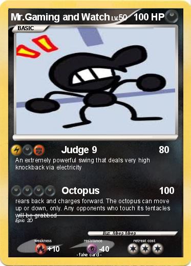 Pokemon Mr.Gaming and Watch