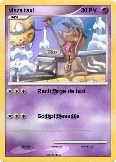 Pokemon visza taxi