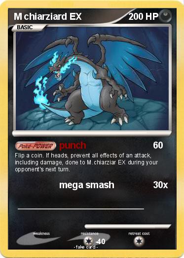 Pokemon M chiarziard EX