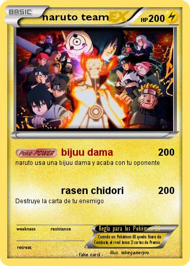 Pokemon naruto team