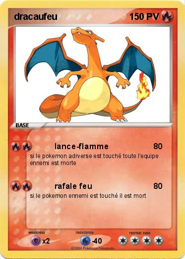 Pokemon dracaufeu