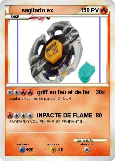 Pokemon sagitario ex