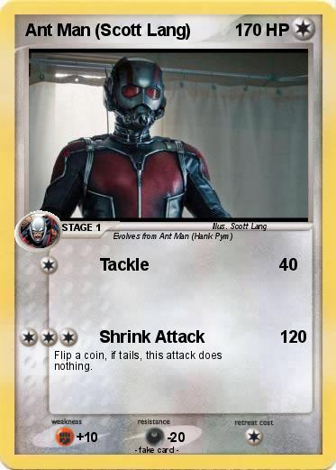 Pokemon Ant Man (Scott Lang)