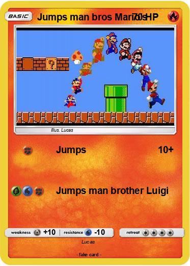 Pokemon Jumps man bros Mario’s