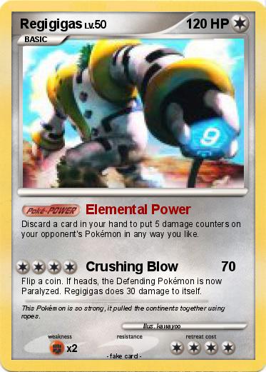 Pokemon Regigigas
