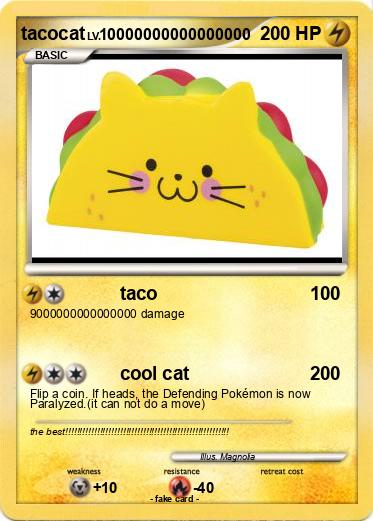 Pokemon tacocat