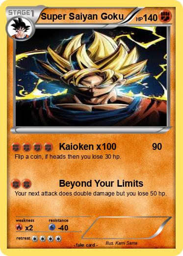 Pokemon Super Saiyan Goku